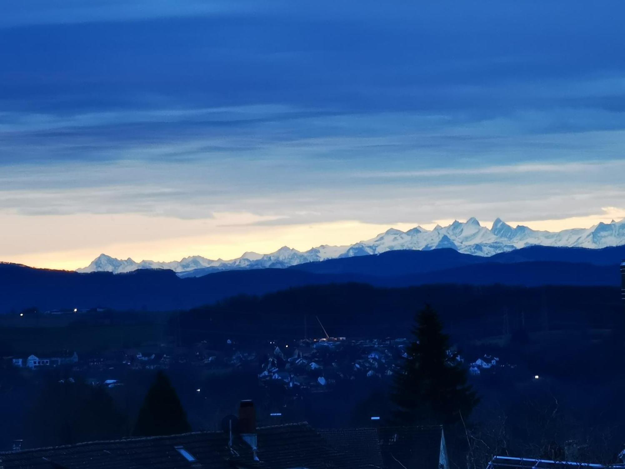 Alpenpanorama Haegelberg Apartment Steinen  Bagian luar foto